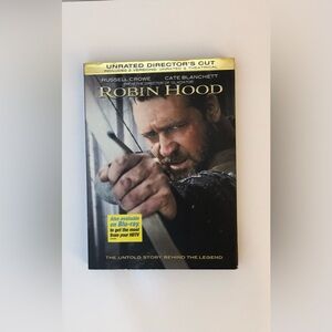 Robin Hood Theatrical & Unrated Director’s Cut DVD Starring Russell Crowe